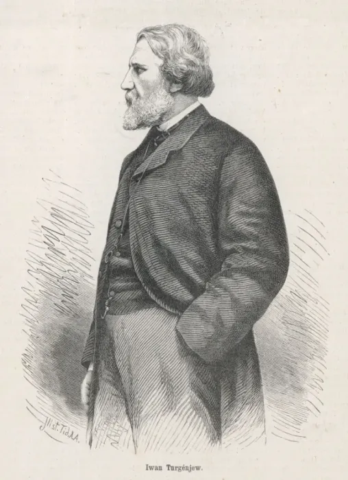 Framed Print : Ivan Turgenev / Tidende Framed Print : Ivan Turgenev / Tidende