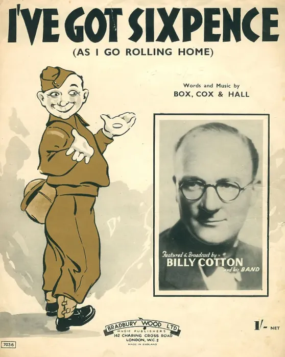 Framed Print : I've Got Sixpence As I Go Rolling Home Framed Print : I've Got Sixpence As I Go Rolling Home
