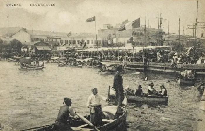 Framed Print : Izmir, Turkey - A regatta Framed Print : Izmir, Turkey - A regatta