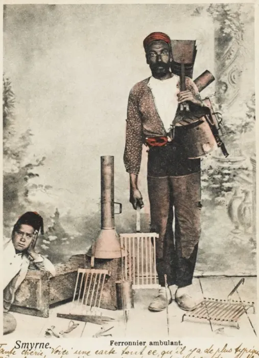Framed Print : Izmir, Turkey - Travelling ironmonger