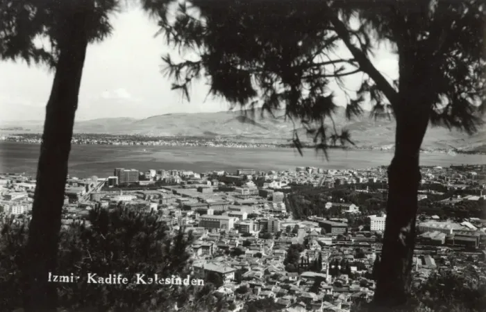 Framed Print : Izmir, Turkey - View from the Kadife Kalesinden Framed Print : Izmir, Turkey - View from the Kadife Kalesinden