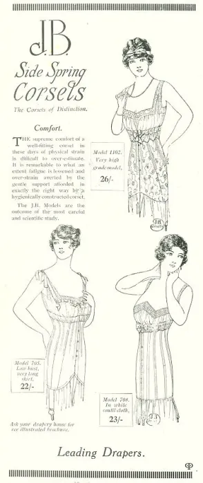 Framed Print : J. B. Side Spring Corsets Advertisement Framed Print : J. B. Side Spring Corsets Advertisement