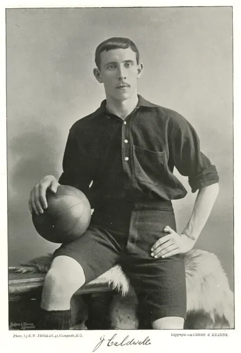Framed Print : J Caldwell, Arsenal FC footballer Framed Print : J Caldwell, Arsenal FC footballer