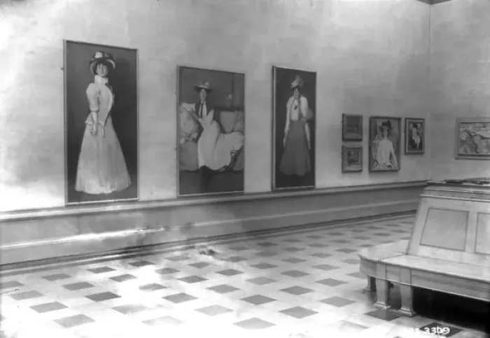 Framed Print : J. D. Ferguson Exhibition. May 1949, Belfast Museum and Art Framed Print : J. D. Ferguson Exhibition. May 1949, Belfast Museum and Art