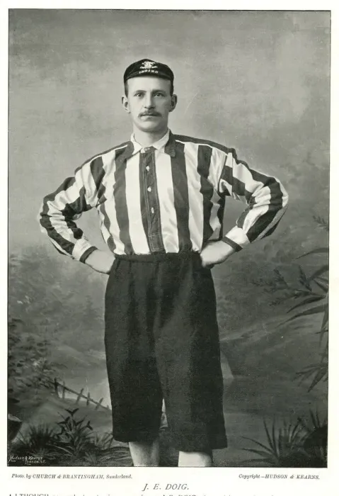 Framed Print : J E Doig, Sunderland and Scotland International footballer Framed Print : J E Doig, Sunderland and Scotland International footballer