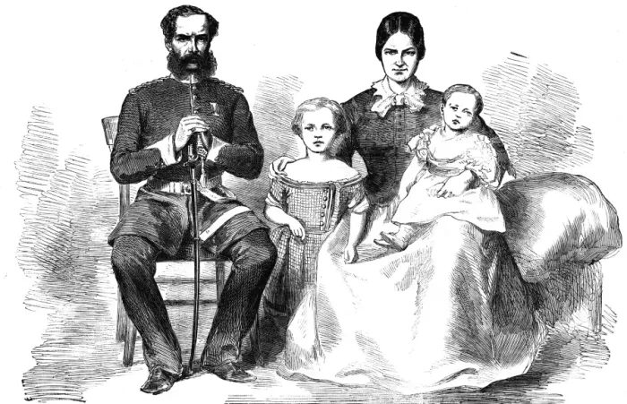 Framed Print : J E W Inglis & Family Framed Print : J E W Inglis & Family