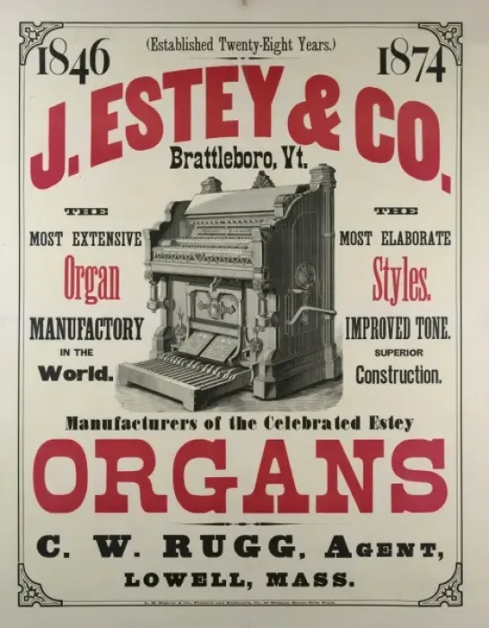 Framed Print : J. Estey & Co Framed Print : J. Estey & Co