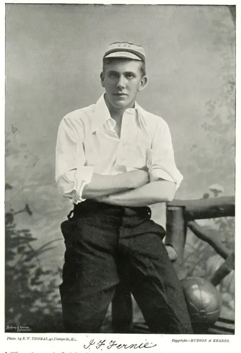 Framed Print : J F Fernie, Corinthians FC footballer Framed Print : J F Fernie, Corinthians FC footballer