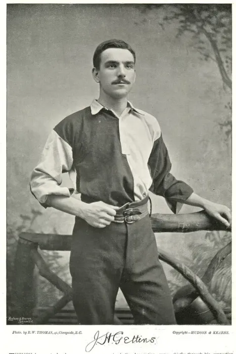 Framed Print : J H Gettins, Millwall and Middlesbrough footballer Framed Print : J H Gettins, Millwall and Middlesbrough footballer