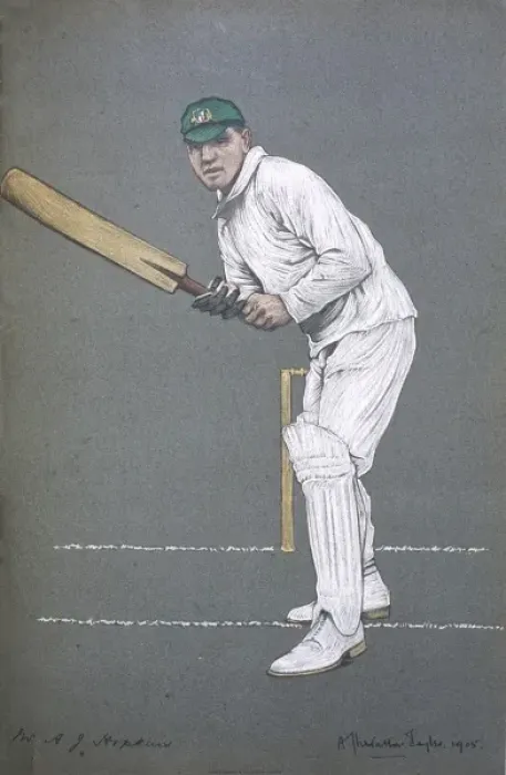 Framed Print : A J Hopkins - Cricketer Framed Print : A J Hopkins - Cricketer