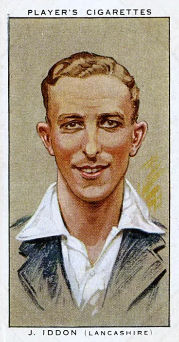 Framed Print : J Iddon, Lancashire County cricketer Framed Print : J Iddon, Lancashire County cricketer