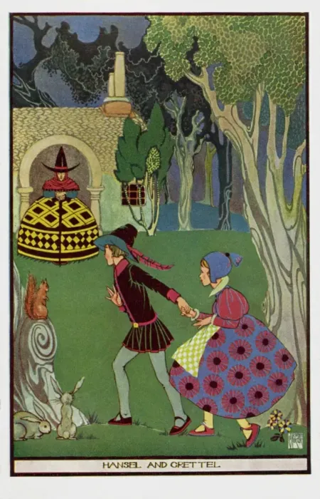 Framed Print : J Mercer. CWF 1859. Hansel & Gretel Framed Print : J Mercer. CWF 1859. Hansel & Gretel