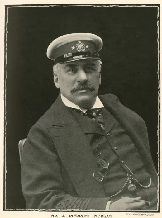 Framed Print : J Pierpont Morgan, American financier Framed Print : J Pierpont Morgan, American financier