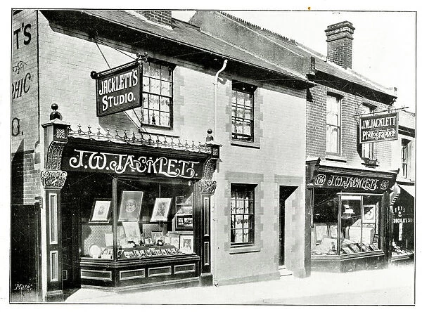 J. W. Jacklett, Photographer, Victoria Road, Aldershot