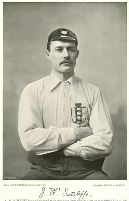 Framed Print : J W Sutcliffe, Bolton Wanderers, England International