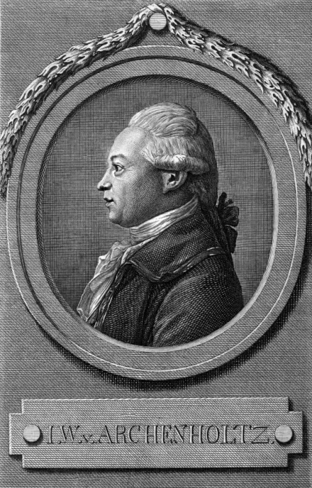 Framed Print : J W Von Archenholz Framed Print : J W Von Archenholz