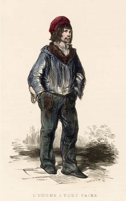 Framed Print : A Jack of All Trades. Date: 1850 Framed Print : A Jack of All Trades. Date: 1850