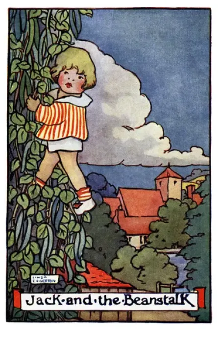 Framed Print : Jack & the Beanstalk Framed Print : Jack & the Beanstalk