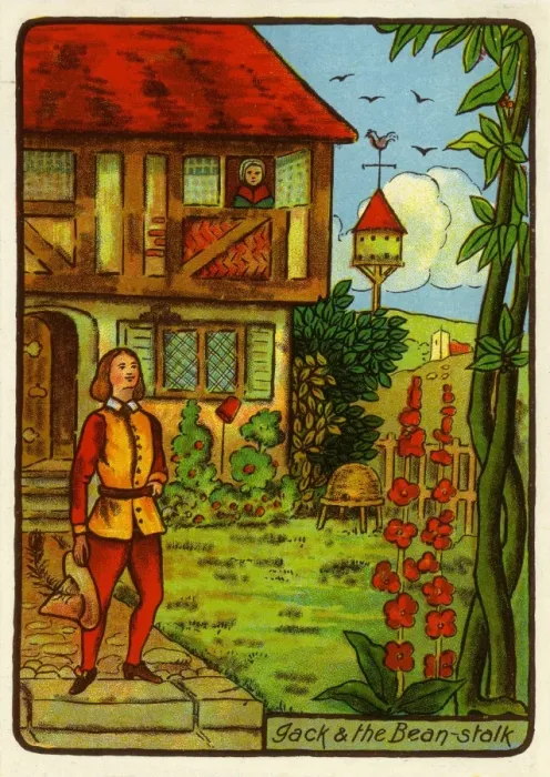 Framed Print : Jack & the Beanstalk Framed Print : Jack & the Beanstalk