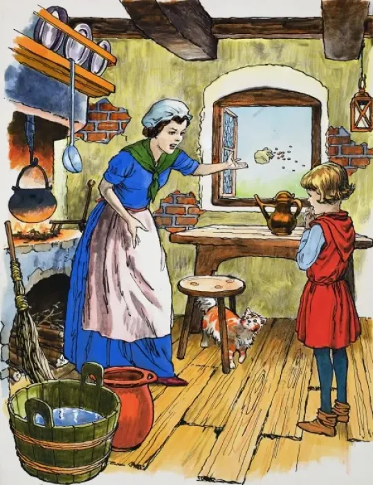 Framed Print : Jack and the Beanstalk Framed Print : Jack and the Beanstalk