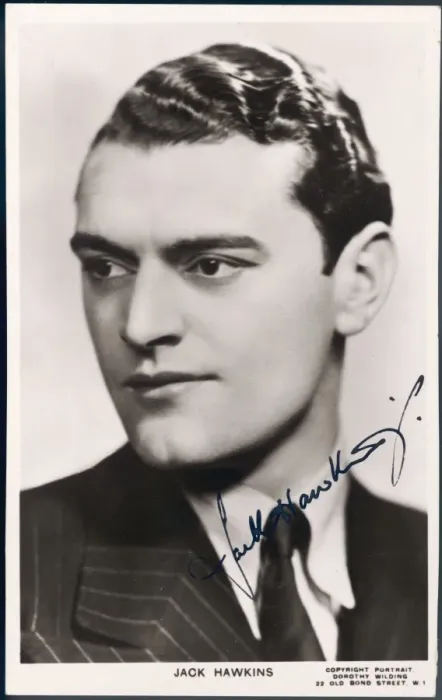 Framed Print : Jack Hawkins / Signed Framed Print : Jack Hawkins / Signed