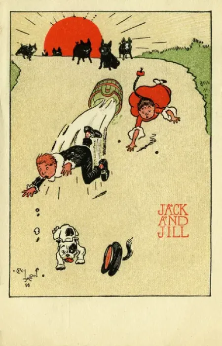Framed Print : Jack and Jill Framed Print : Jack and Jill