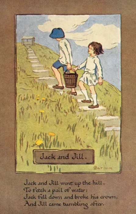 Framed Print : Jack and Jill