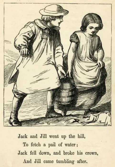 Framed Print : Jack and Jill went up the hill Framed Print : Jack and Jill went up the hill