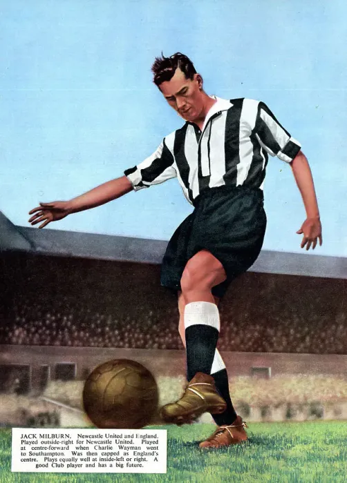 Framed Print : Jack Milburn, Newcastle United and England footballer