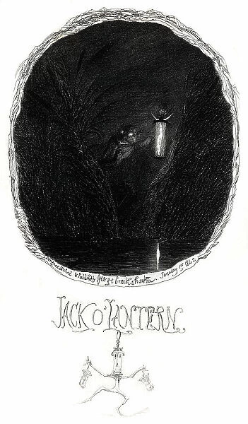 Jack O'Lantern by George Cruickshank