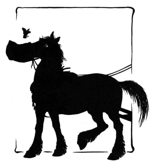 Framed Print : Jack Sparrow and the horse Framed Print : Jack Sparrow and the horse