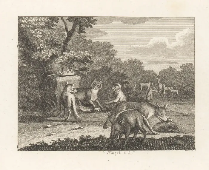 Framed Print : The Jackall, Leopard and Other Beasts Framed Print : The Jackall, Leopard and Other Beasts