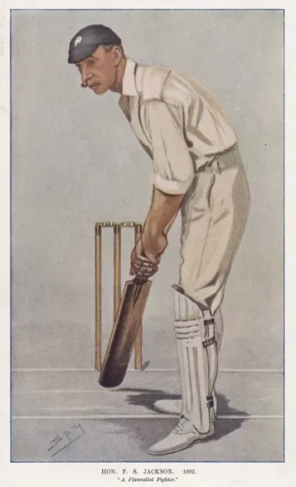 Framed Print : Jackson / Cricketer Framed Print : Jackson / Cricketer