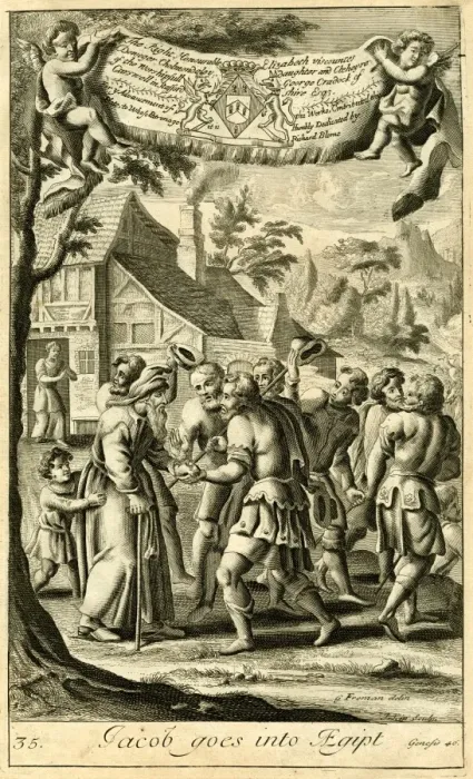 Framed Print : Jacob goes into Egypt Framed Print : Jacob goes into Egypt