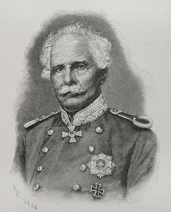 Framed Print : Jacob von Hartmann (1795-1873). Bavarian general Framed Print : Jacob von Hartmann (1795-1873). Bavarian general