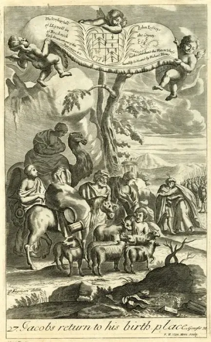 Framed Print : Jacobs return to his birthplace