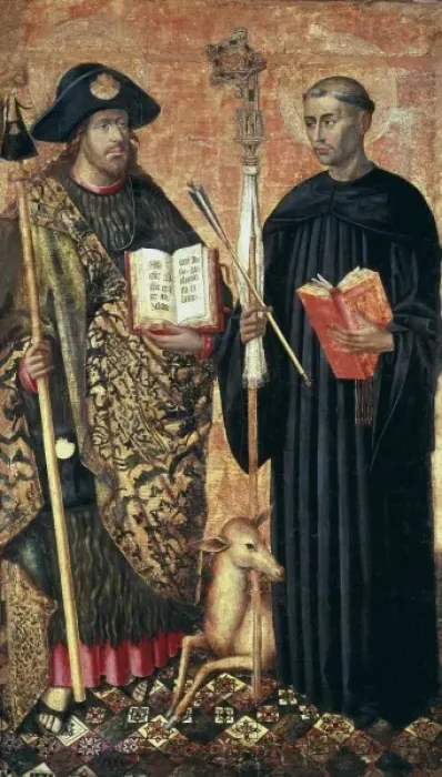 Framed Print : JACOMART, Jaume Ba糬called (1410-1461). St Framed Print : JACOMART, Jaume Ba糬called (1410-1461). St