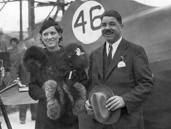 Jacqueline Cochran (1906-1980) and Wesley Smith