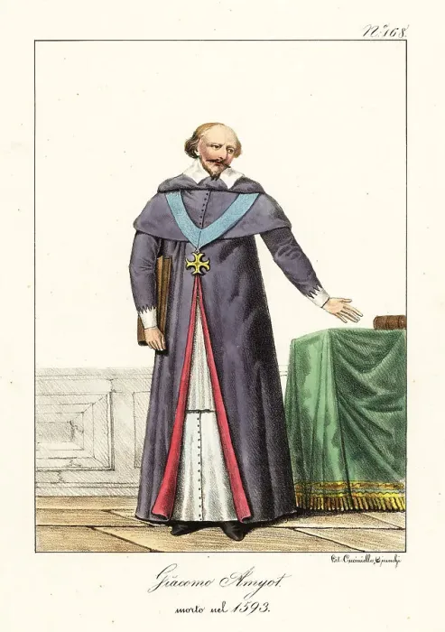 Framed Print : Jacques Amyot, French Renaissance writer and translator Framed Print : Jacques Amyot, French Renaissance writer and translator