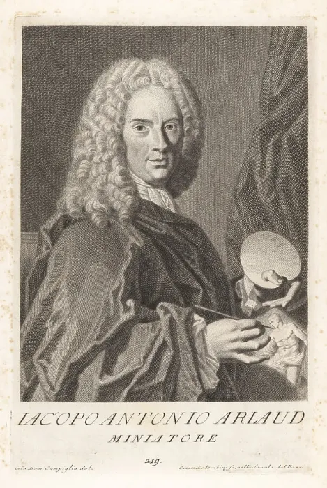 Framed Print : Jacques-Antoine Arlaud, Italian miniature painter, 1688-1743 Framed Print : Jacques-Antoine Arlaud, Italian miniature painter, 1688-1743