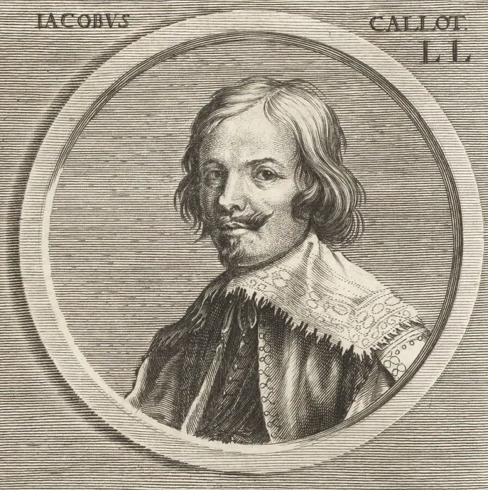 Framed Print : Jacques Callot, Baroque printmaker, c.1592-1635 Framed Print : Jacques Callot, Baroque printmaker, c.1592-1635