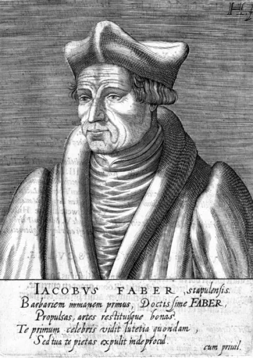 Framed Print : Jacques Lefevre Detaples Framed Print : Jacques Lefevre Detaples