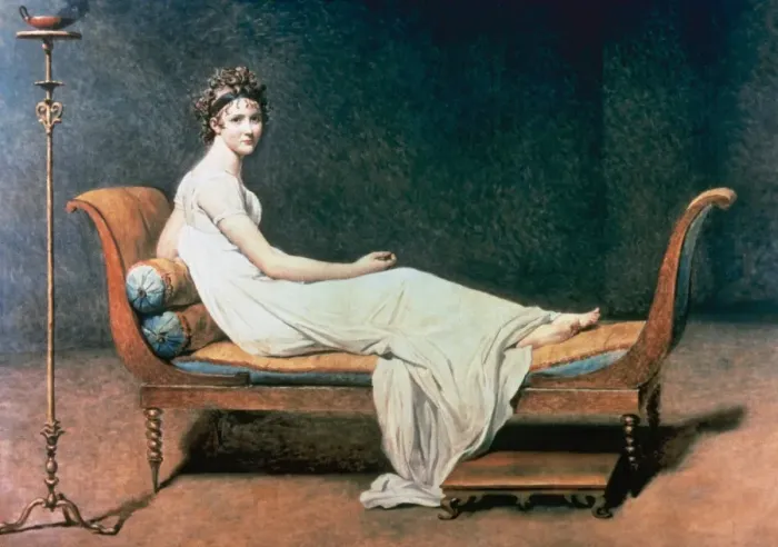 Framed Print : Jacques-Louis David (1748-1825). French painter. Madame Reca Framed Print : Jacques-Louis David (1748-1825). French painter. Madame Reca