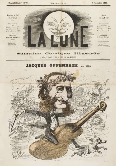 Framed Print : Jacques Offenbach Framed Print : Jacques Offenbach