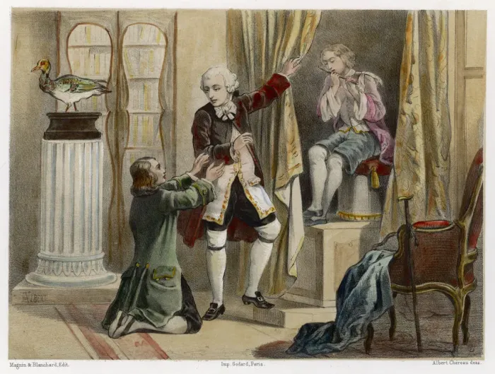 Framed Print : Jacques de Vaucanson Framed Print : Jacques de Vaucanson