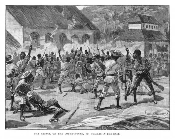 Framed Print : JAMAICA / DEMO / 1865 Framed Print : JAMAICA / DEMO / 1865
