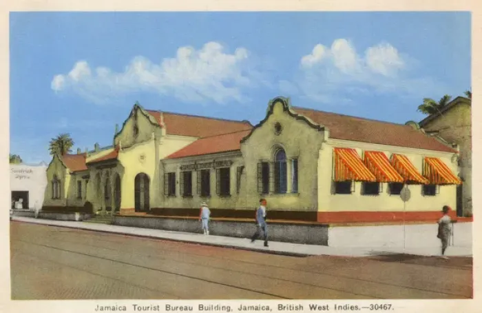 Framed Print : Jamaica Tourist Bureau building, Jamaica, West Indies Framed Print : Jamaica Tourist Bureau building, Jamaica, West Indies