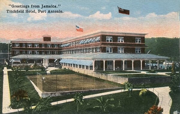 Jamaica, West Indies - The Titchfield Hotel, Port Antonio