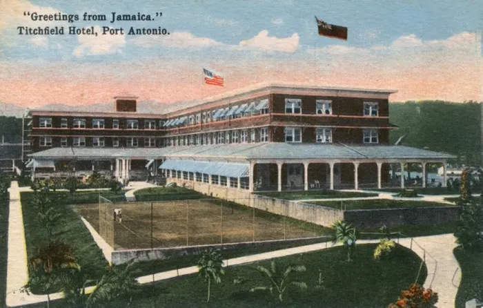 Framed Print : Jamaica, West Indies - The Titchfield Hotel, Port Antonio Framed Print : Jamaica, West Indies - The Titchfield Hotel, Port Antonio