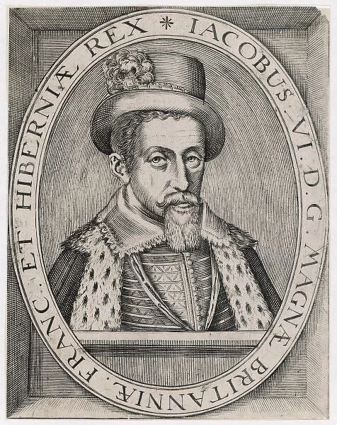 James 1 (Dour). JAMES I of England James VI of Scotland looking more than usually dour